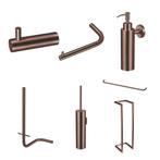 Accessoireset Qisani Flow Compleet Geborsteld Copper, Doe-het-zelf en Verbouw, Ophalen of Verzenden, Nieuw, Bad