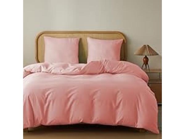 Veiling - MR&HM Beddengoed, 200 x 200 cm ROZE, Huis en Inrichting, Slaapkamer | Beddengoed