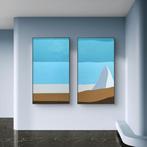 E.A (1998) - CALM SEA DIPTYCH. XXXL