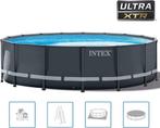 Intex Ultra XTR Frame Zwembadset rond 488x122 cm 26326GN, 120 cm of meer, Verzenden, 200 tot 300 cm, Nieuw