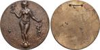 Bronze-gussmedaille 1983 medaille von Wilfried Fitzenreit..., Postzegels en Munten, Penningen en Medailles, Verzenden