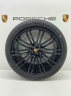 Porsche Panamera(971)ORIGINELE 21 Turbo IV zwart met banden, Auto-onderdelen, Banden en Velgen, Ophalen, Gebruikt, Banden en Velgen
