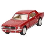 Modelauto Ford Mustang 1964 rood 13 cm - Modelauto