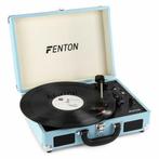 Fenton RP115 retro platenspeler met Bluetooth en USB - blauw, Nieuw, Verzenden