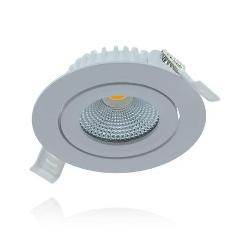 LED inbouwspot Varda Wit 5W 420lm 60º 2700K IP44 | zaagma.., Huis en Inrichting, Lampen | Overige, Nieuw, Ophalen of Verzenden