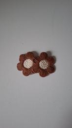 Anti slip haarknipje /bruin/3,2 cm, Kinderen en Baby's, Babymode-accessoires, Ophalen of Verzenden, Nieuw