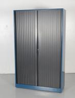 Ahrend roldeurkast, blauw, 195 x 120 cm, incl. 4 legborden, Nieuw, Ophalen of Verzenden
