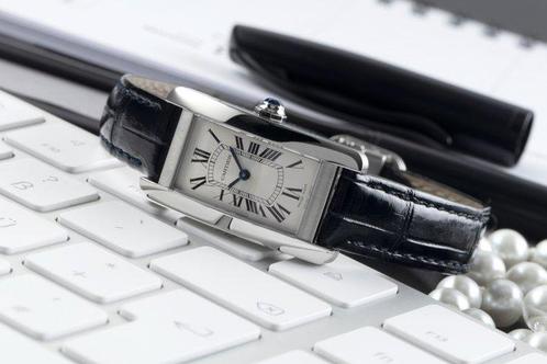 Cartier - Tank Américaine - WSTA0016 - Dames - 2021, Sieraden, Tassen en Uiterlijk, Horloges | Heren