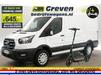 Ford E-Transit 390 68 kWh L2H2 C-Rijbewijs! 184PK AUT €645pm, Automaat, Wit, Elektrisch, Nieuw
