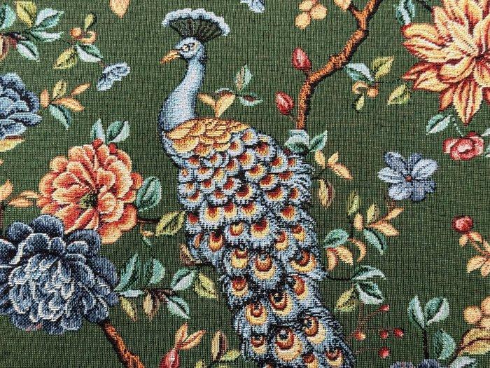 Pauwentuin: de elegantie van de pauw in een betoverde tuin -, Antiek en Kunst, Antiek | Kleden en Textiel