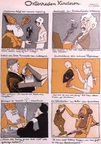 Spotprent over mensen die krijgen wat ze niet willen, Antiek en Kunst, Verzenden