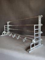 Art-Deco bauhaus Hat coat rack holder  railway luggage train