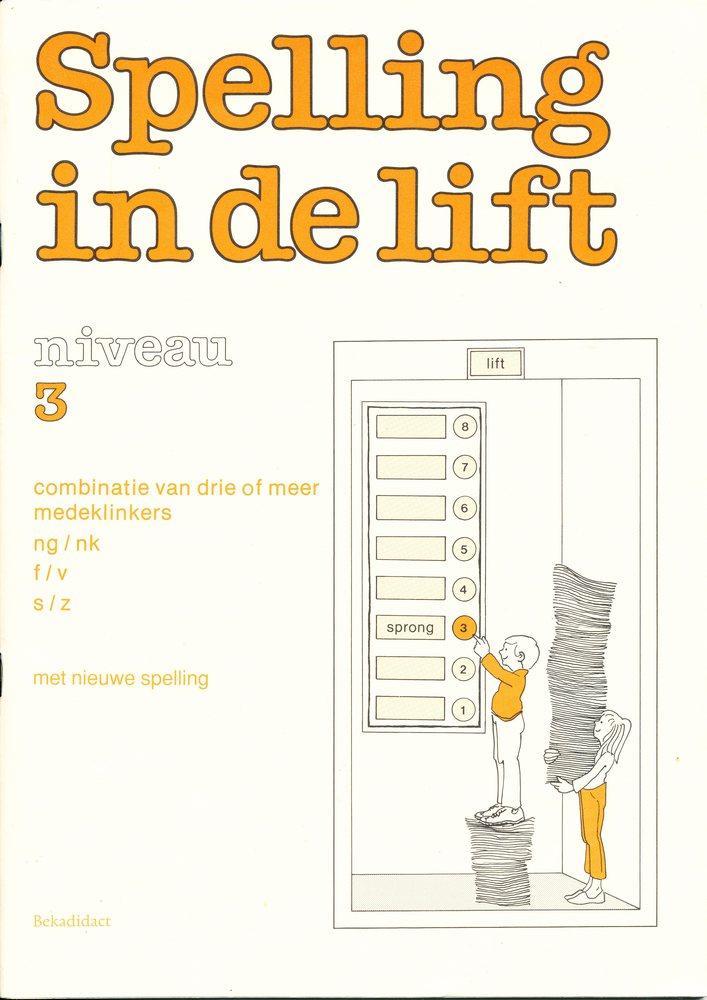 Spelling in de Lift Werkschrift niveau 3 (per stuk), Boeken, Schoolboeken, Nieuw, Verzenden