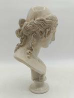 sculptuur, Busto di Elena di Troia - 31 cm - marmerstof, Antiek en Kunst
