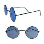Gabberbrilletje BLAUW Glas (Sunglasses), Sieraden, Tassen en Uiterlijk, Zonnebrillen en Brillen | Heren, Nieuw, Verzenden