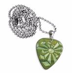 Graancirkels plectrum ketting, sleutelhanger of oorbellen, Ophalen of Verzenden, Nieuw