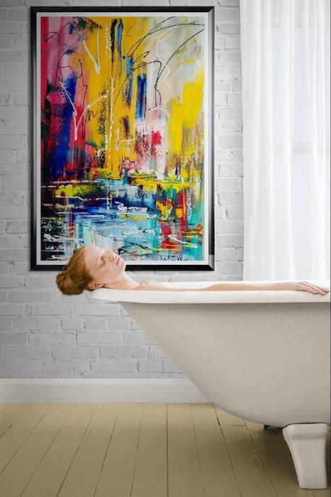 Luc Mora - Souvenirs bleus - XXL, Antiek en Kunst, Kunst | Designobjecten