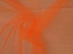 Tule – Oranje, 120 cm of meer, Oranje, Ophalen of Verzenden, Polyester