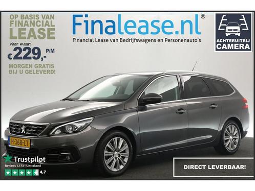 Peugeot 308 1.2 PureTech Marge Massagestoel Pano-view €229pm, Auto's, Peugeot, Te koop, Handgeschakeld, Stationwagon, Benzine