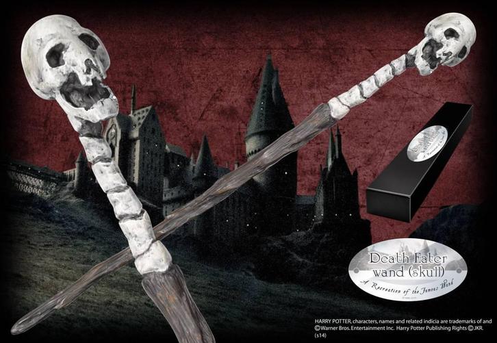 Harry Potter Wand Death Eater Version 1 (Character-Edition), Verzamelen, Film en Tv, Nieuw, Ophalen of Verzenden