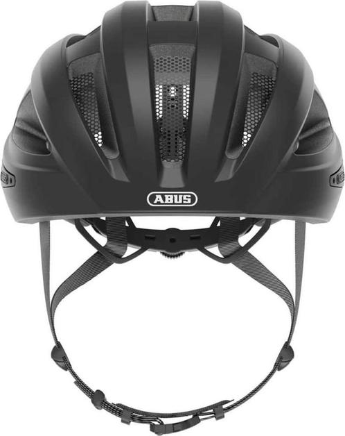 Abus helm Macator matt black L 58-62cm, Fietsen en Brommers, Fietsaccessoires | Fietshelmen, Nieuw, Ophalen of Verzenden