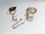Liberty & Co. - Suiker en roomstel (3) - .925 zilver, Antiek en Kunst, Antiek | Goud en Zilver