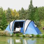 TRUUSK Campingtent Voor 4-5 Personen Licht Waterafstotend Fa, Caravans en Kamperen, Verzenden, Nieuw