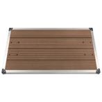 RVS Douchebak 110x62 cm | OP = OP | Tuin & Zwembad Deal, Ophalen of Verzenden, Nieuw, Rvs, Douche