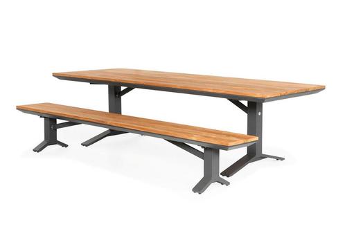 Suns Stockholm eetset 220 x 100 cm SALE |, Tuin en Terras, Tuinsets en Loungesets, Ophalen of Verzenden