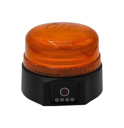 Zwaailamp oranje magneetvoet oplaadbaar, Auto diversen, Aanhangwagen-onderdelen, Ophalen of Verzenden