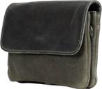 DSTRCT Raider Road Schoudertas Clutch Leer Grijs, Sieraden, Tassen en Uiterlijk, Tassen | Schoudertassen, Verzenden, Nieuw