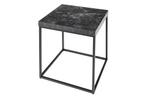 Side table ARCHITECTURE 45cm antraciet marble - 44758, Huis en Inrichting, Tafels | Sidetables, Ophalen of Verzenden, Nieuw