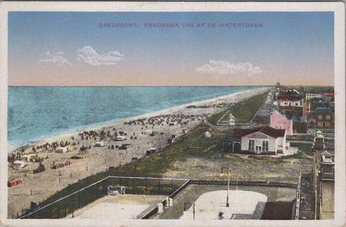 ZANDVOORT - Panorama van af de Watertoren, Verzamelen, Ansichtkaarten | Nederland, Verzenden