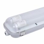 IP65 Polycarbonaat TL Armatuur voor 2 LED Buizen 120CM, Tuin en Terras, Verzenden, Nieuw, Aluminium, Led