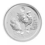 Lunar II - Year of the Rooster - 1 oz 2017, Zilver, Losse munt, Verzenden