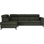 Leren hoekbank Nova - 2.5-zits arm rechts + Longchair arm, Huis en Inrichting, Banken | Bankstellen, 250 tot 300 cm, Bohemian, Industrieel, Modern, Scandinavisch