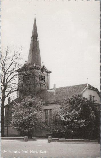 GENDRINGEN - Ned. Herv. Kerk, Verzamelen, Ansichtkaarten | Nederland, Verzenden