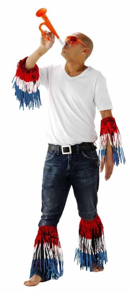 Arm/been versiering folie Holland, Kleding | Dames, Carnavalskleding en Feestkleding, Nieuw, Ophalen of Verzenden