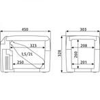 Dometic Koelbox TropiCool TCX 14, Caravans en Kamperen, Koelboxen, Ophalen of Verzenden, Nieuw