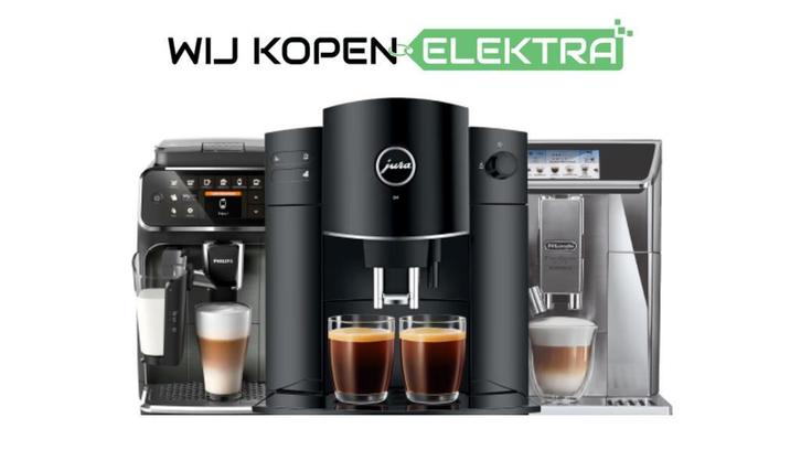 GEZOCHT: Sage, Jura, Philips, Siemens, DeLonghi, Witgoed en Apparatuur, Koffiezetapparaten, Nieuw, Verzenden