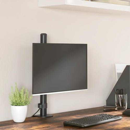 vidaXL Monitorbeugel VESA 75/100 mm zwart staal, Audio, Tv en Foto, Televisie-accessoires, Nieuw, Verzenden