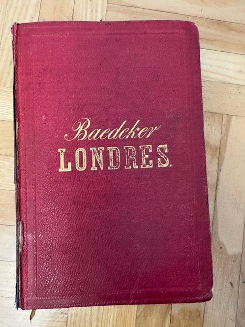 Beadeker - Beadeker Londres, Erste Auflage - 1868, Antiek en Kunst, Antiek | Boeken en Bijbels