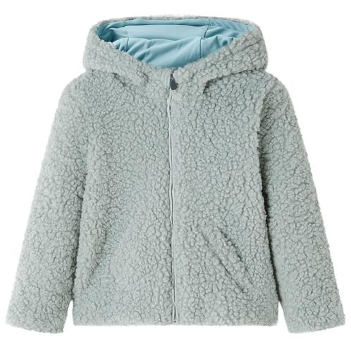 vidaXL Kinderjas met capuchon teddy 104 kunstvacht mintgroen, Kinderen en Baby's, Kinderkleding | Overige, Nieuw, Verzenden
