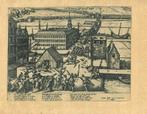 Historische prent van Antwerp, Antiek en Kunst