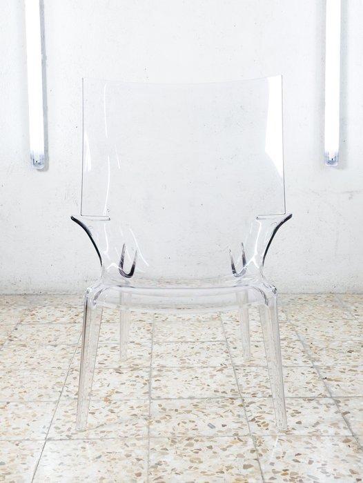Kartell - Philippe Starck - Stoel - Oom Jim - Kristal -, Antiek en Kunst, Kunst | Designobjecten