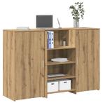 vidaXL Receptiebalie 155x50x103,5cm bewerkt hout artisanaal, Huis en Inrichting, Verzenden, Nieuw
