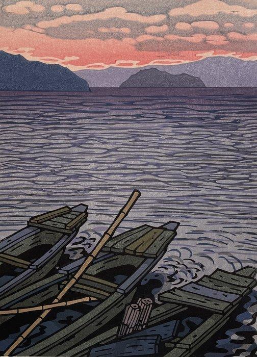 Asahi  (Rising Sun) - Nishijima Katsuyuki (b 1945) -, Antiek en Kunst, Antiek | Overige Antiek