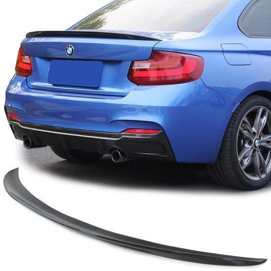 Spoiler Lip Carbon Look BMW 2 Serie F22 F23 M2 F87 B3043, Auto-onderdelen, Carrosserie en Plaatwerk, Nieuw, BMW, Achter