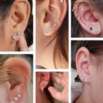 Lelu Oorknopjes - Zilveren oorbellen dames - 5 Losse, Sieraden, Tassen en Uiterlijk, Oorbellen, Ophalen of Verzenden, Nieuw