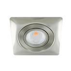 LED spot XL kantelbaar 5Watt vierkant NIKKEL IP65 dimbaar, Ophalen of Verzenden, Nieuw